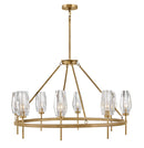 38258hb - chandelier Heritage Brass - www.donslighthouse.ca