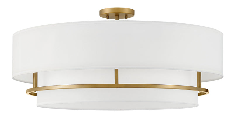 38895lcb - semi flush Lacquered Brass - www.donslighthouse.ca