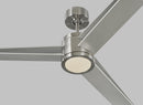 Armstrong - 60" Armstrong Outdoor Fan - Brushed Steel - 3AMR60BSD