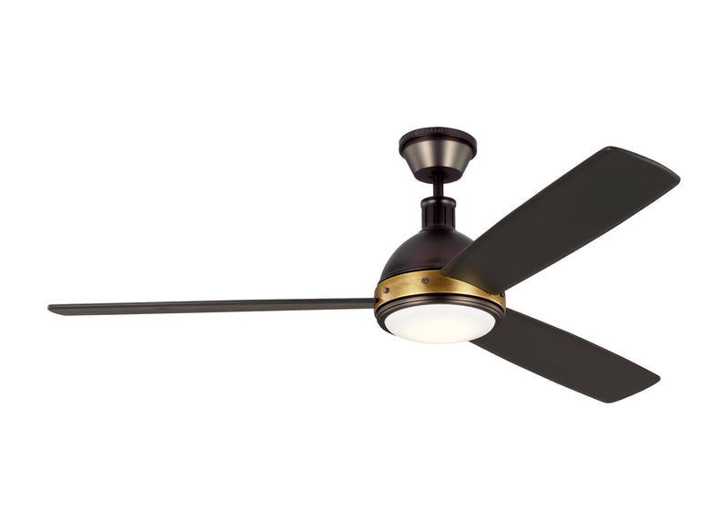 3HCKR60BNZHABD - Hicks 60" LED Ceiling Fan - www.DonsLightHouse.ca