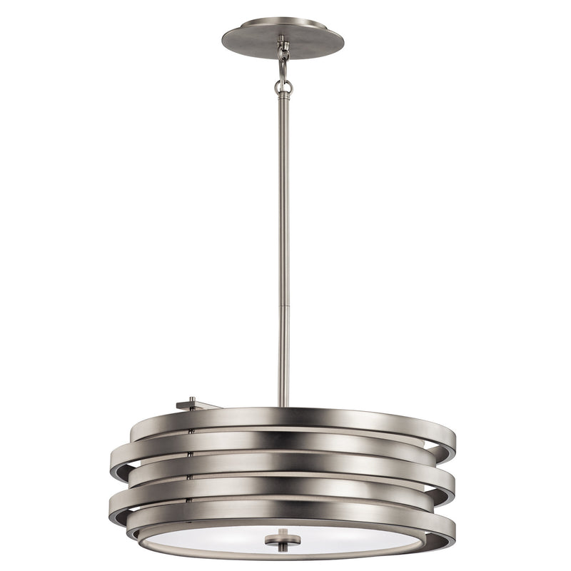 3681ni - pendant semi flush Brushed Nickel - www.donslighthouse.ca