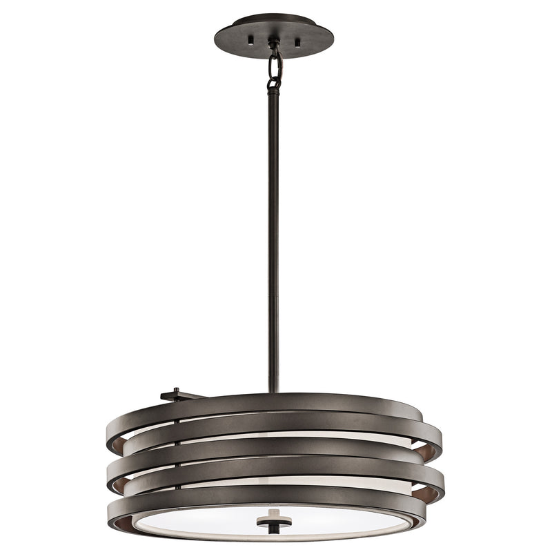 3694ni - pendant semi flush Brushed Nickel - www.donslighthouse.ca