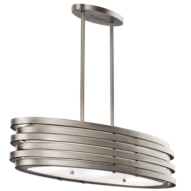 3694niw - pendant semi flush Brushed Nickel - www.donslighthouse.ca