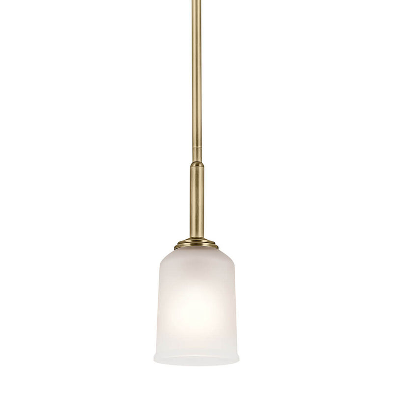 43674NBR - mini pendant Natural Brass - Dons Light House