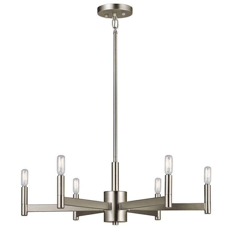 42883ni - chandelier Brushed Nickel - www.donslighthouse.ca