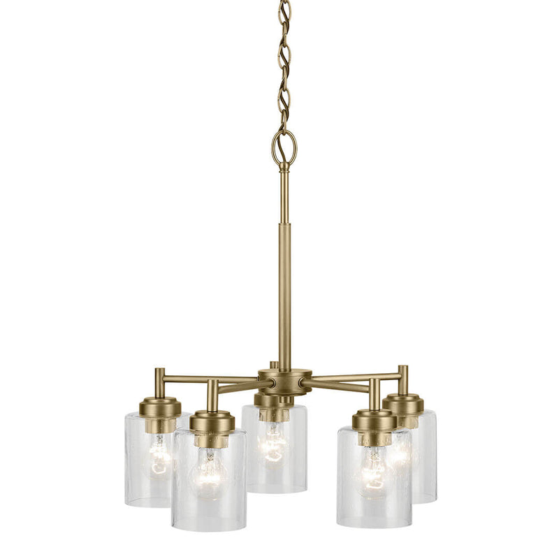 44030NBR - chandelier Natural Brass - Dons Light House