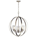 44034ni - chandelier Brushed Nickel - www.donslighthouse.ca