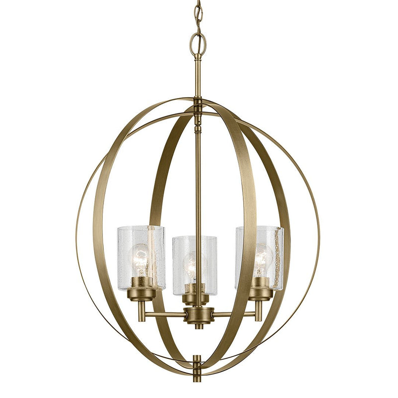 44034NBR - chandelier Natural Brass - Dons Light House