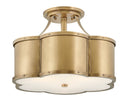 4444hb - semi flush Heritage Brass - www.donslighthouse.ca