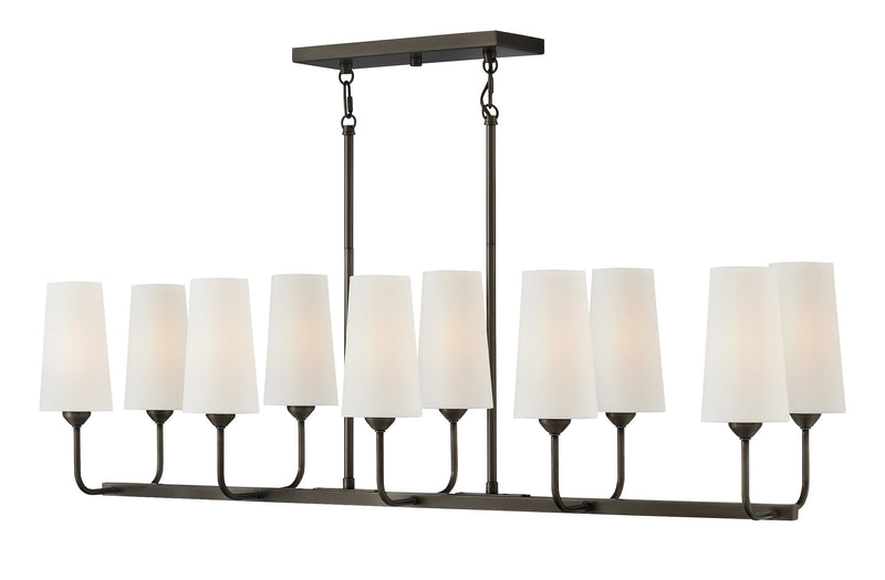 45005bx - linear chandelier Black Oxide - www.donslighthouse.ca