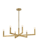 45048hb - chandelier Heritage Brass - www.donslighthouse.ca