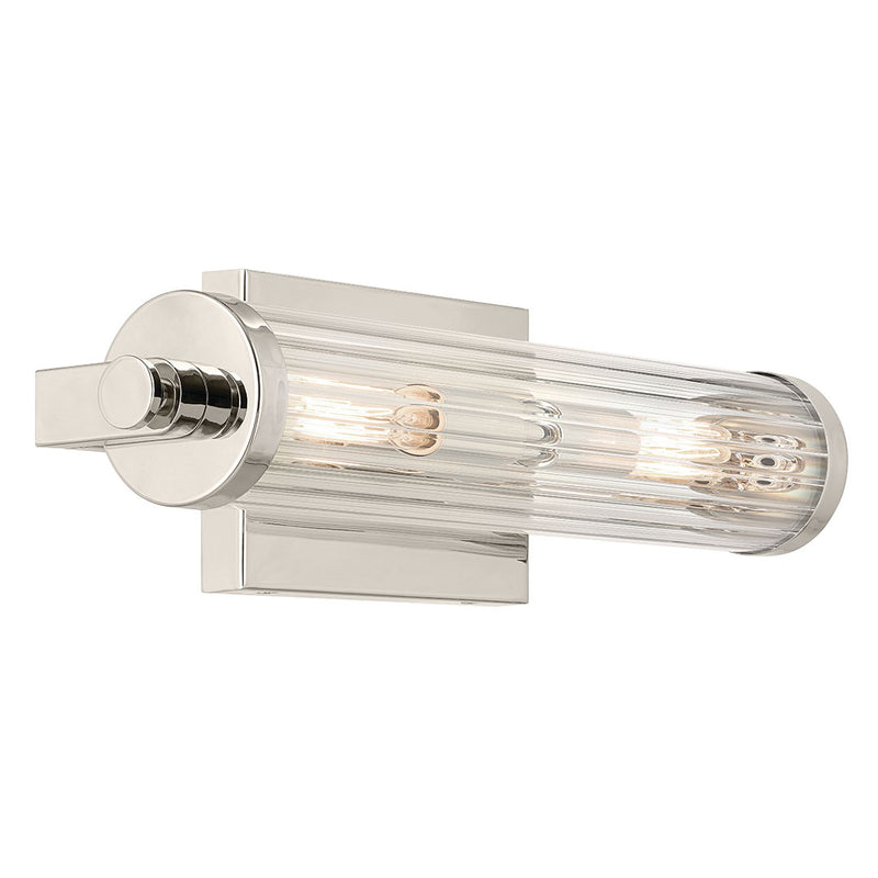 45648PN - vanity 2 light Polished Nickel - Dons Light House