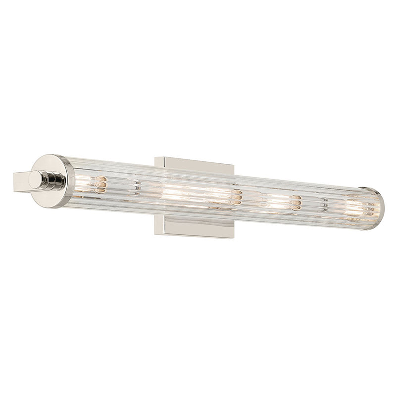 45650PN - vanity 4 light Polished Nickel - Dons Light House