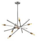 4765bn - chandelier Brushed Nickel - www.donslighthouse.ca