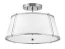 4893pn - semi flush Polished Nickel - www.donslighthouse.ca