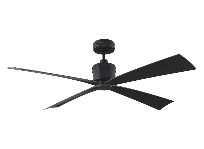 4LNCR56MBK - Launceton 56" Ceiling Fan - www.DonsLightHouse.ca