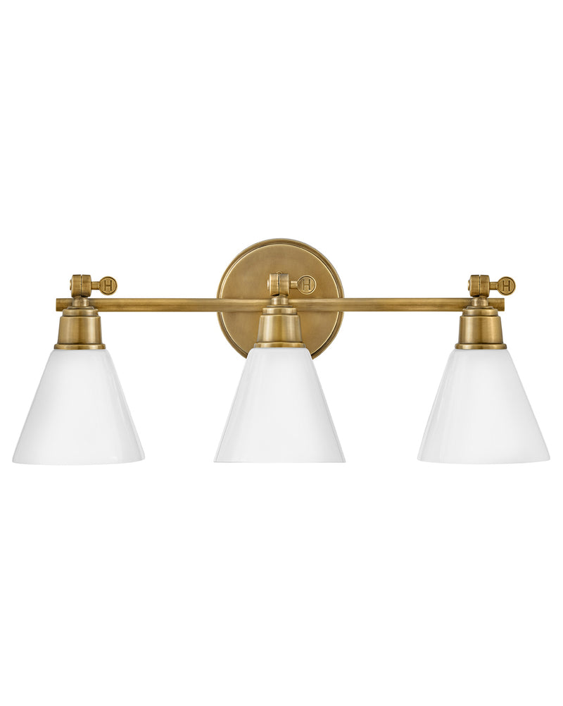 51183hb - vanity 3 light Heritage Brass - www.donslighthouse.ca