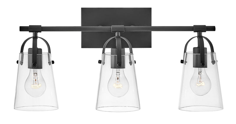 5133bk - vanity 3 light Black - www.donslighthouse.ca