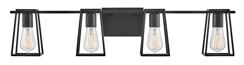 5164bk - vanity 4 light Black - www.donslighthouse.ca