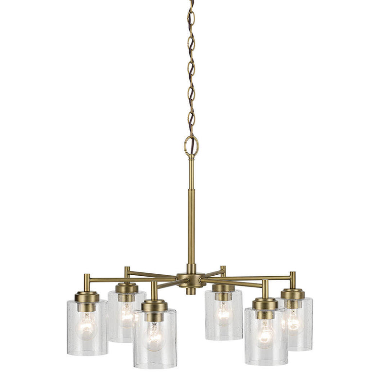 52616NBR - chandelier Natural Brass - Dons Light House