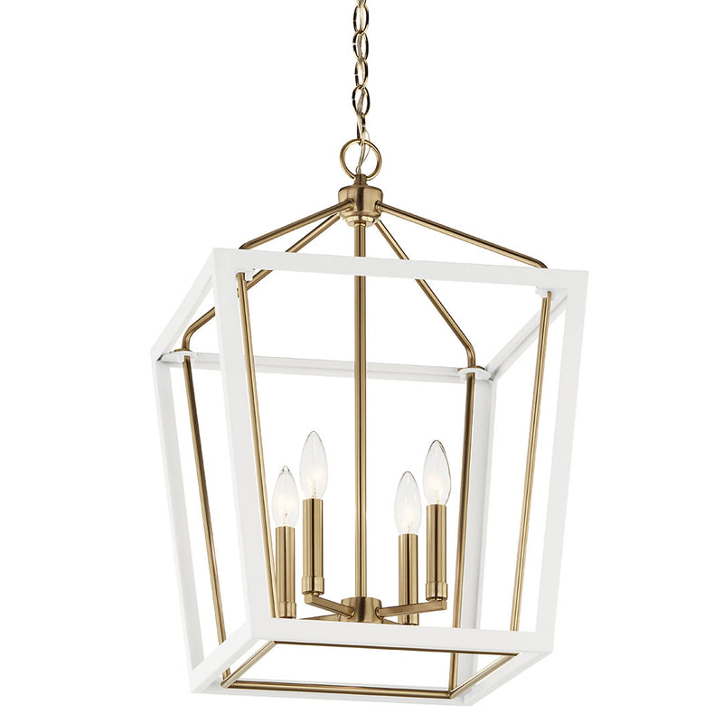 52619CPZWH - pendant Champagne Bronze - Dons Light House