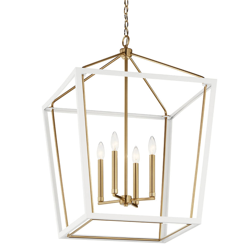 52620CPZWH - pendant Champagne Bronze - Dons Light House