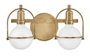 53772hb - vanity 2 light Heritage Brass - www.donslighthouse.ca