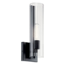 55165BK - wall light Black - Dons Light House