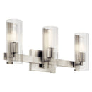 55168NI - vanity 3 light Brushed Nickel - Dons Light House