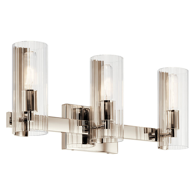 55168PN - vanity 3 light Polished Nickel - Dons Light House