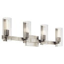 55169NI - vanity 4 light Brushed Nickel - Dons Light House