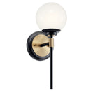55170BKCPZ - wall light Black - Dons Light House