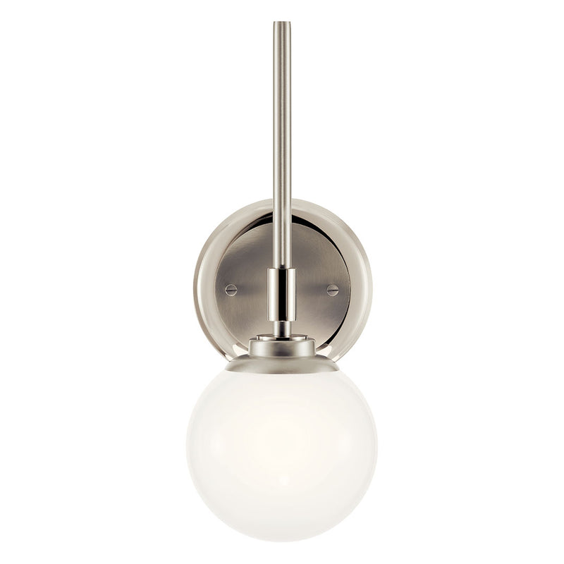 Benno Polished Nickel Wall Sconce 1Lt - 55170PN