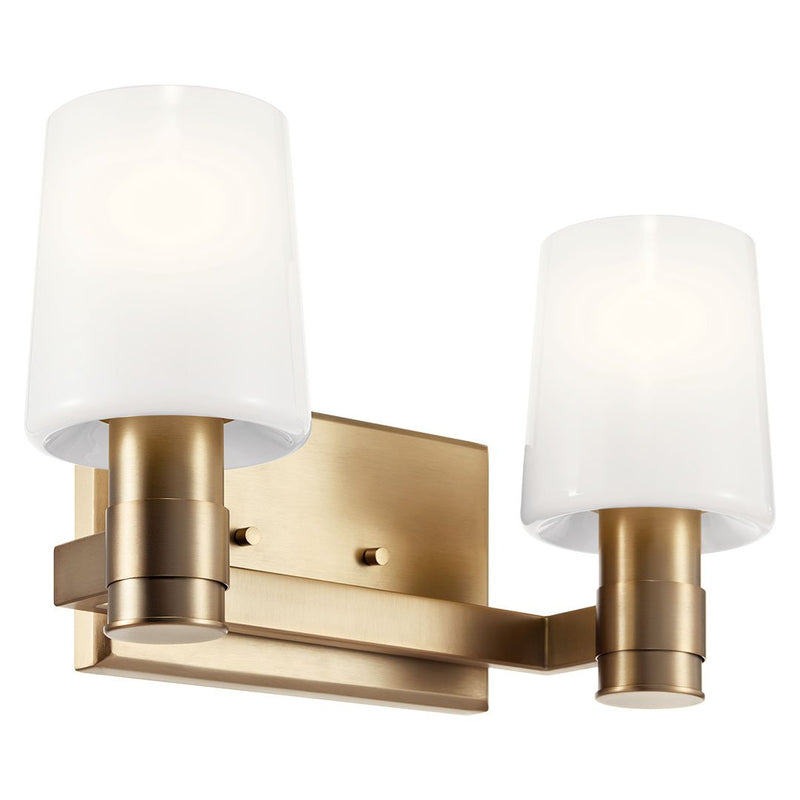 55175CPZ- vanity 2 light Champagne Bronze - Dons Light House