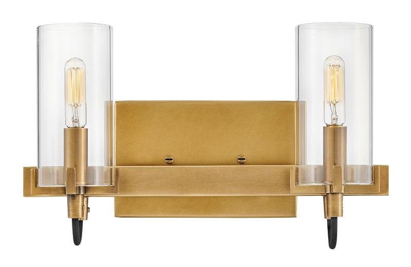 58062hb - vanity 2 light Heritage Brass - www.donslighthouse.ca