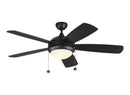 5dic52bkd-v1 - ceiling fan 52 inch Matte Black - www.donslighthouse.ca