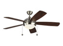 5dic52bsd-v1 - ceiling fan 52 inch Brushed Steel - www.donslighthouse.ca
