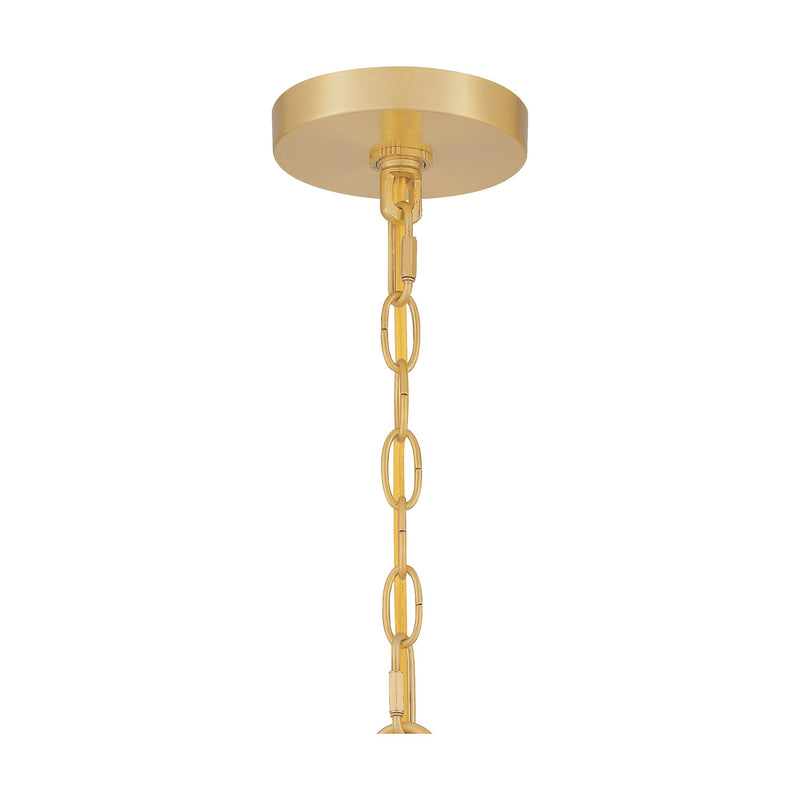 Abner - 3lt Mini Chandelier Aged Brass - ABR2814AB