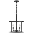 Abner - 3lt Mini Chandelier Matte Black - ABR2814MBK