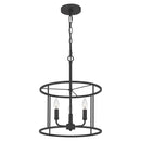 Abner - 3lt Mini Chandelier Matte Black - ABR2814MBK