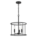 Abner - 3lt Mini Chandelier Matte Black - ABR2814MBK