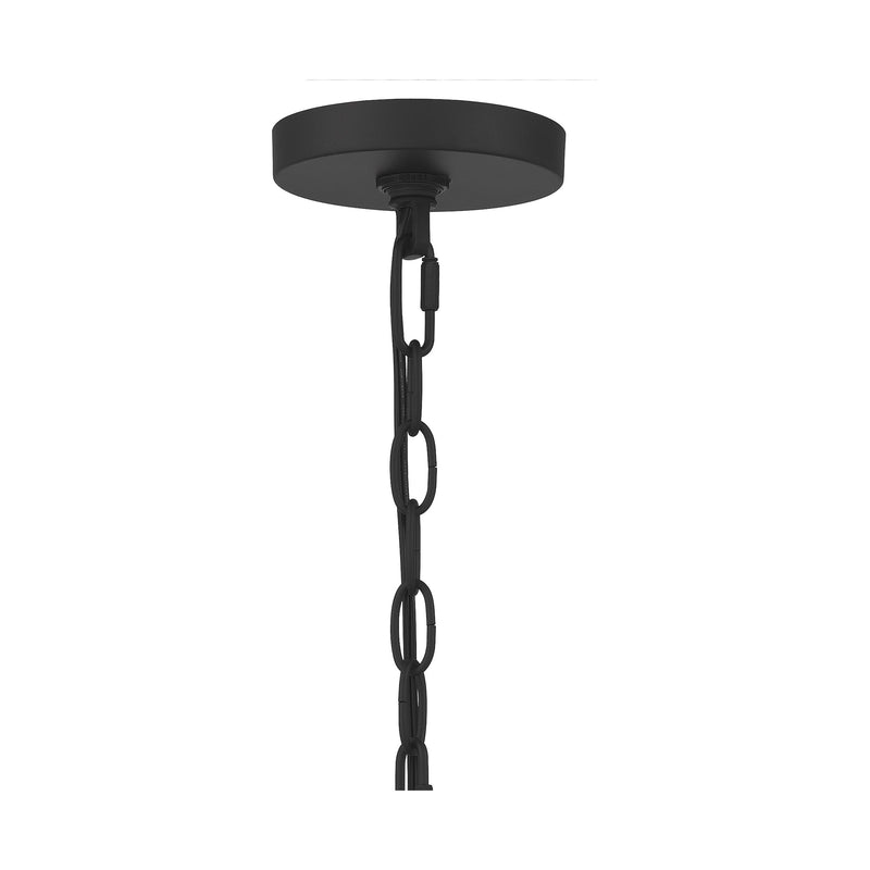 Abner - 3lt Mini Chandelier Matte Black - ABR2814MBK