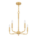 Abner - 5lt Chandelier Aged Brass - ABR5018AB