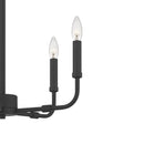 Abner - 5lt Chandelier Matte Black - ABR5018MBK