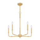Abner - 5lt Chandelier Aged Brass - ABR5024AB