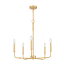 Abner - 5lt Chandelier Aged Brass - ABR5024AB