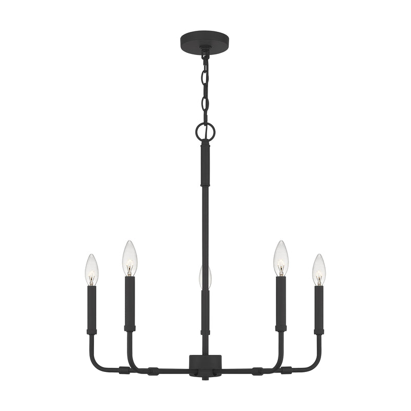 abr5024mbk - chandelier Matte Black - www.donslighthouse.ca