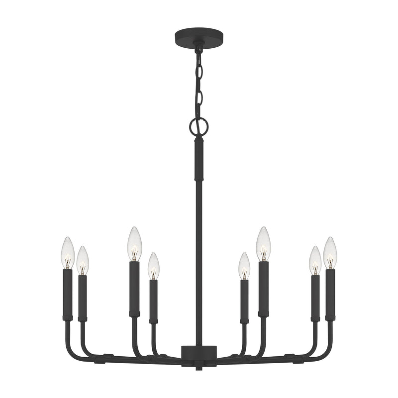 abr5028mbk - chandelier Matte Black - www.donslighthouse.ca