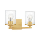 Abner - Bath 2 light aged brass - ABR8614AB
