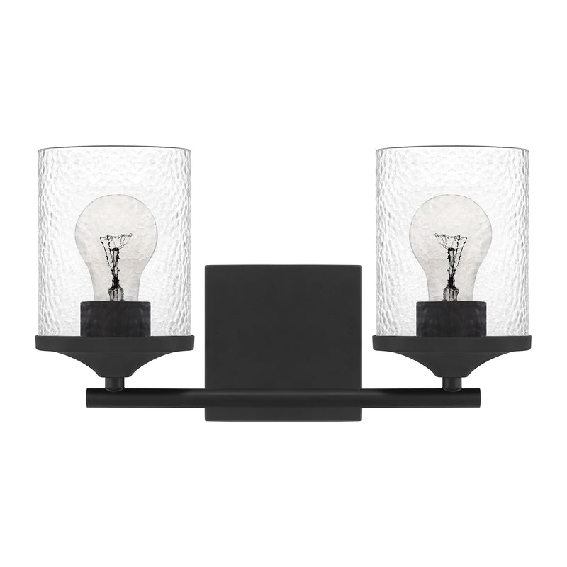 Abner - Bath 2 light matte black - ABR8614MBK